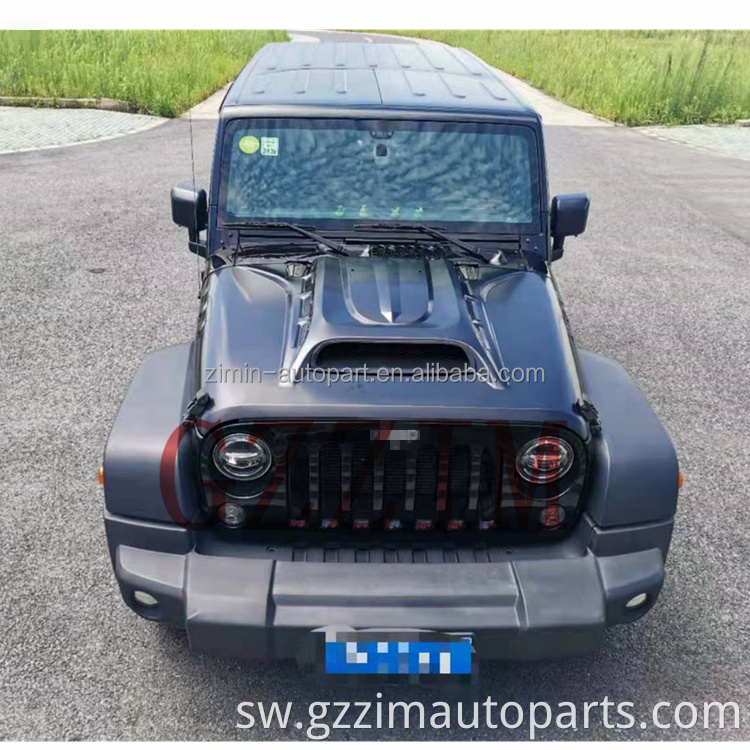 Hood Bonnet Gari Offroad 4x4 Auto Accessories Gari Injini Hood kwa JE*P Jl Jt Jk